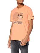 Koszulki męskie - New Era Męska koszulka Ne Graphic Org z krótkim rękawem 0 - miniaturka - grafika 1