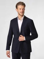 Garnitury - Strellson Męska marynarka od garnituru modułowego Mężczyźni Slim Fit niebieski jednolity, 48 - miniaturka - grafika 1