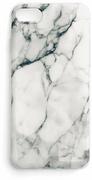 Etui i futerały do telefonów - Wozinsky Marble żelowe etui pokrowiec marmur Samsung Galaxy S21 Ultra 5G biały - miniaturka - grafika 1