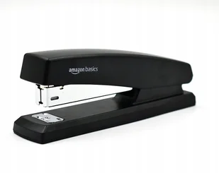 Zszywacz biurowy, stapler Amazon Basic czarny plus 1000 zszywek - Zszywacze biurowe - miniaturka - grafika 1