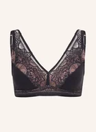 Biustonosze - Hanro Biustonosz Bustier Holly schwarz - miniaturka - grafika 1