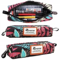 Piórniki - Piórnik szkolny stylowy tuba jednokomorowy Reverse - miniaturka - grafika 1