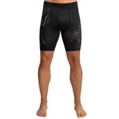Spodnie sportowe męskie - Venum Serpenti Vale Tudo Shorts Spodenki Kompresyjne Black/Silver/Gold - miniaturka - grafika 1