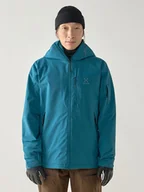 Kurtki narciarskie - Haglöfs Kurtka narciarska "Gondol Insulated" w kolorze morskim - miniaturka - grafika 1