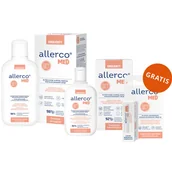 Kosmetyki kąpielowe dla dzieci - Zestaw Allerco Med, emulsja do kąpieli, 400 ml + szampon nawilżający, 200 ml + pomadka ochronna do ust, 4,9 g gratis - miniaturka - grafika 1