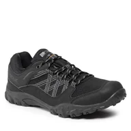 Buty trekkingowe męskie - Trekkingi Regatta - Edgepoint III Wp RMF617 Black/Granite 9V8 - miniaturka - grafika 1