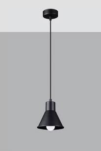 Sollux Lighting lighting Lampa wisząca TALEJA 1 czarna [E27] SL.0985 [16719631] - Lampy sufitowe - miniaturka - grafika 1
