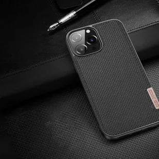 Dux Ducis Fino etui pokrowiec pokryty nylonowym materiałem iPhone 13 Pro szary - Etui i futerały do telefonów - miniaturka - grafika 17