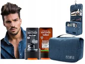 Zestawy kosmetyków męskich - Zestaw żel pod prysznic dla mężczyzn Kosmetyczka - miniaturka - grafika 1