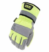 Rękawiczki rowerowe - COLDWORK LEATHER GAUNTLET HIVIZ MD HIVIZ YELLOW - miniaturka - grafika 1