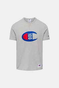 Champion T-shirt - Szary - Mężczyzna - L (l) - 214371-EM006 - Koszulki sportowe męskie - miniaturka - grafika 1