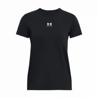 Koszulki sportowe damskie - Koszulka damska Under Armour Off Campus Core SS Rozmiar: L / Kolor: czarny - miniaturka - grafika 1