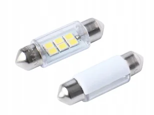 Żarówka Vision Festoon SV8.5 36mm 12V 6x 2835 Smd Led biała 2 szt. - Żarówki samochodowe - miniaturka - grafika 1