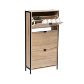 Szafki na buty - Szafka na buty Aliaj naturalna/czarna - miniaturka - grafika 1