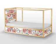 Naklejki na drzwi i meble - Naklejki Ikea Kura Bed  Vintage - miniaturka - grafika 1