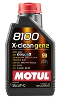 Oleje silnikowe - Motul 8100 X-clean GEN2 5W-40 1L - miniaturka - grafika 1