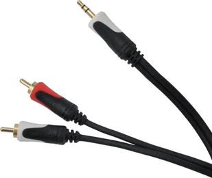 Kabel 3.5 wtyk stereo - 2RCA audio 10m Cabletech Basic Edition - Kable komputerowe i do monitorów - miniaturka - grafika 1