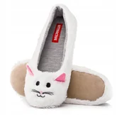 Kapcie damskie - Baletki Kapcie W Formie Kotka Attractive R. 38/39 - miniaturka - grafika 1