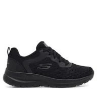 Sneakersy damskie - Sneakersy Skechers 12607 BBK Czarny - miniaturka - grafika 1
