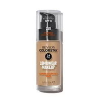 Podkłady do twarzy - Revlon Podkład Colorstay do cery mieszanej/tłustej 220 Natural Beige - miniaturka - grafika 1