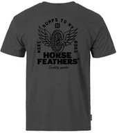 Koszulki męskie - t-shirt HORSEFEATHERS WHEEL TECH T-SHIRT Gray - miniaturka - grafika 1