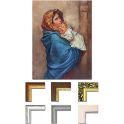 Obraz Matka Boża Cyganka z Dzieciątkiem Jezus - Ikony i obrazy sakralne - miniaturka - grafika 1