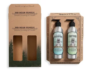 Mr Bear Family Kit Shampoo and Conditioner (250+250ml) - Zestawy kosmetyków męskich - miniaturka - grafika 2