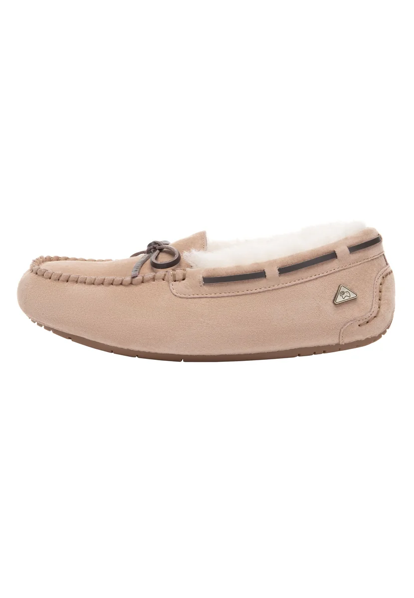 EVERAU Crested Leather Loafers Loafersy Brązowe UK 8/ EU 41