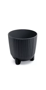 Doniczka Ryfo N DRF170N antracyt Prosperplast - Donice - miniaturka - grafika 1