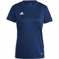 Koszulki i topy damskie - Koszulka damska adidas Tabela 23 Jersey granatowa H44531 L - miniaturka - grafika 1