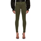 Spodnie damskie - Spodnie damskie Diesel Roisin super skinny khaki-W31 - miniaturka - grafika 1