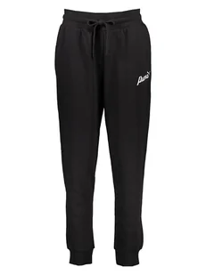 Puma Spodnie dresowe "Essentials+" w kolorze czarnym - Spodnie sportowe damskie - miniaturka - grafika 1