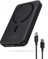 Akcesoria do smartwatchy - Baseus Magsafe Powerbank 10000mAh PD 20W iPhone Mini USB-C Czarny - miniaturka - grafika 1