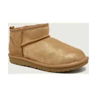 Buty dla dziewczynek - UGG Śniegowce CLASSIC ULTRA MINI DAZZLE wełna zamsz - miniaturka - grafika 1