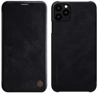 Etui i futerały do telefonów - Nillkin Etui Qin iPhone 11 PRO MAX Black AONLLTFQIN1PMBK - miniaturka - grafika 1