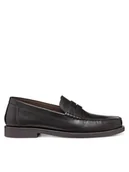 Mokasyny męskie - Geox Mokasyny U Recanati U55HVD 00043 C6009 Brązowy - miniaturka - grafika 1