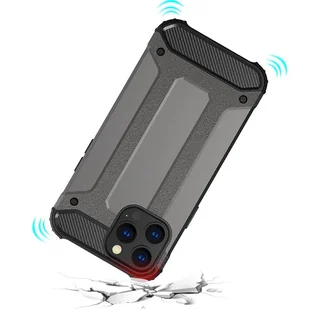 Hybrid Armor etui iPhone 14 Pro Max pancerny hybrydowy pokrowiec niebieskie - Etui i futerały do telefonów - miniaturka - grafika 6