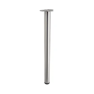 Noga meblowa 6 x 84 cm stal nierdzewna Hettich - Meble modułowe i akcesoria - miniaturka - grafika 1