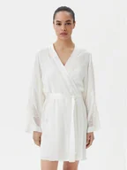 Szlafroki damskie - Chantelle Szlafrok Legend C17WV0 Écru - miniaturka - grafika 1