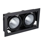 Oprawy, klosze i abażury - OXYLED Lampa wpuszczana DW8 AVILA DUE 44W 3000K biała 749834 749834 - miniaturka - grafika 1