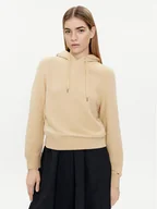Bluzy damskie - Tommy Hilfiger Bluza 1985 WW0WW40274 Beżowy Regular Fit - miniaturka - grafika 1
