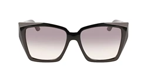Karl Lagerfeld Damskie okulary przeciwsłoneczne KL6072S, czarne, jeden  rozmiar - Ceny i opinie na Skapiec.pl
