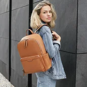 Torby i organizery dla mam - Plecak dla mamy JOISSY MOON camel - miniaturka - grafika 1