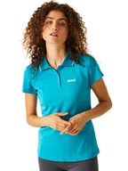 Koszulki sportowe damskie - Regatta Funkcyjna koszulka polo "Maverick V" w kolorze niebieskim - miniaturka - grafika 1