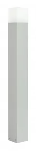 Cube Nowoczesny słupek ogrodowy Max 100 cm srebrny CB-MAX 1000 AL - Lampy ogrodowe - miniaturka - grafika 1