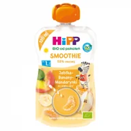 Desery dla dzieci - Hipp Smoothie Mus z owoców i soków po 1. roku jabłka-banany-mandarynki 120 ml Bio - miniaturka - grafika 1