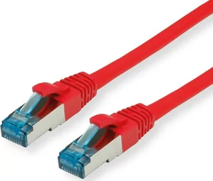 Value Patchcord SFTP PiMF CAT 6a 0.5m 21.99.1920 PK-SFTP6A-005-RED - Kable miedziane - miniaturka - grafika 1