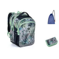 Plecaki szkolne i tornistry - Topgal Komplet szkolny COCO 23016 SET MEDIUM - miniaturka - grafika 1