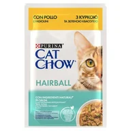 Mokra karma dla kotów - PURINA CAT CHOW Hairball Kurczak 85g - miniaturka - grafika 1