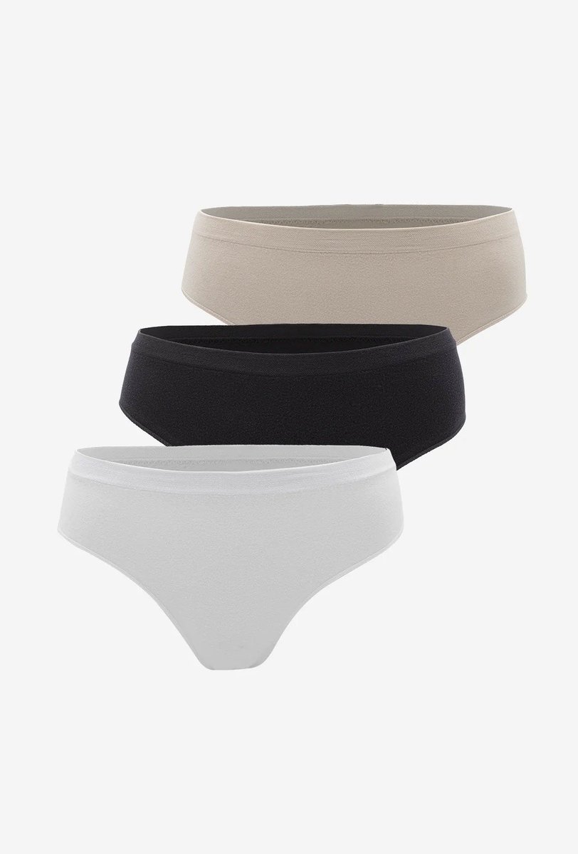 3-pak majtek bawełnianych Gatta bikini rozmiar XL